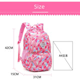 Waterproof School Bag for Teen Girls Boys