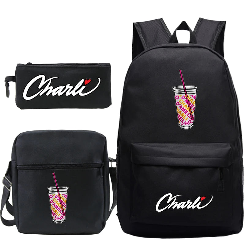 Charli D'Amelio School Backpack for Girls