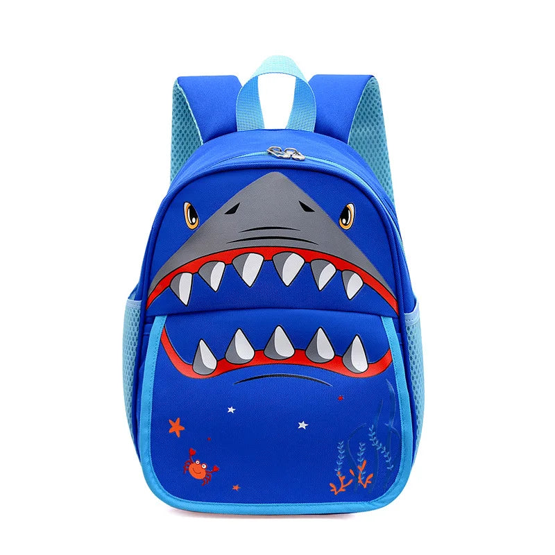Shark School Bag Backpack for Kids 3-7 Years Old