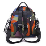 Camouflage Shell Backpack Women Dual-use Anti-theft Outdoor Travel Backpack