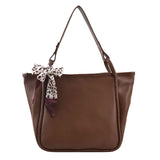 Retro Women's Shoulder Bag Soft Leather Tote Bag
