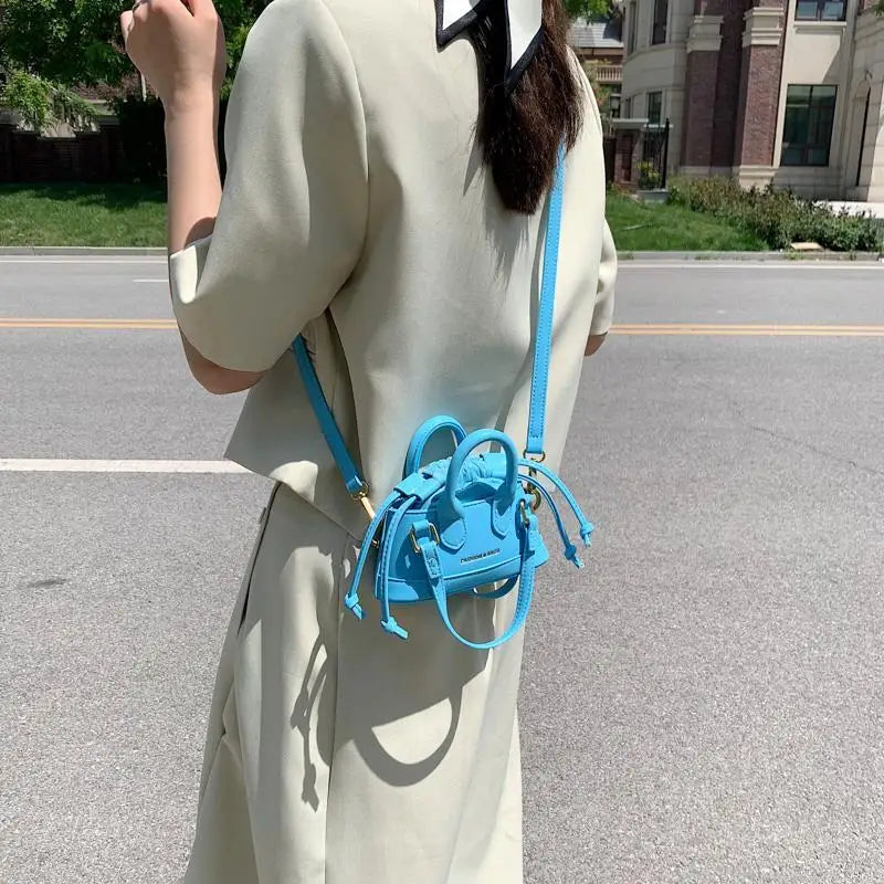 Small Shoulder Bag Crossbody Bags for Women Solid Female Handle Bag