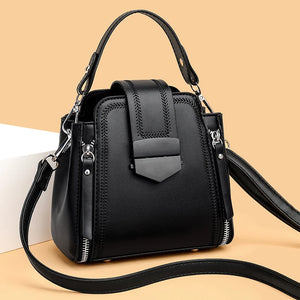 Shoulder Bag Female Crossbody Bags Solid Handbags Ladies Bags Bucket