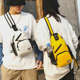 Casual Shoulder Bag Business Chest Backpack Travel Pack