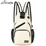 Casual Shoulder Bag Business Chest Backpack Travel Pack