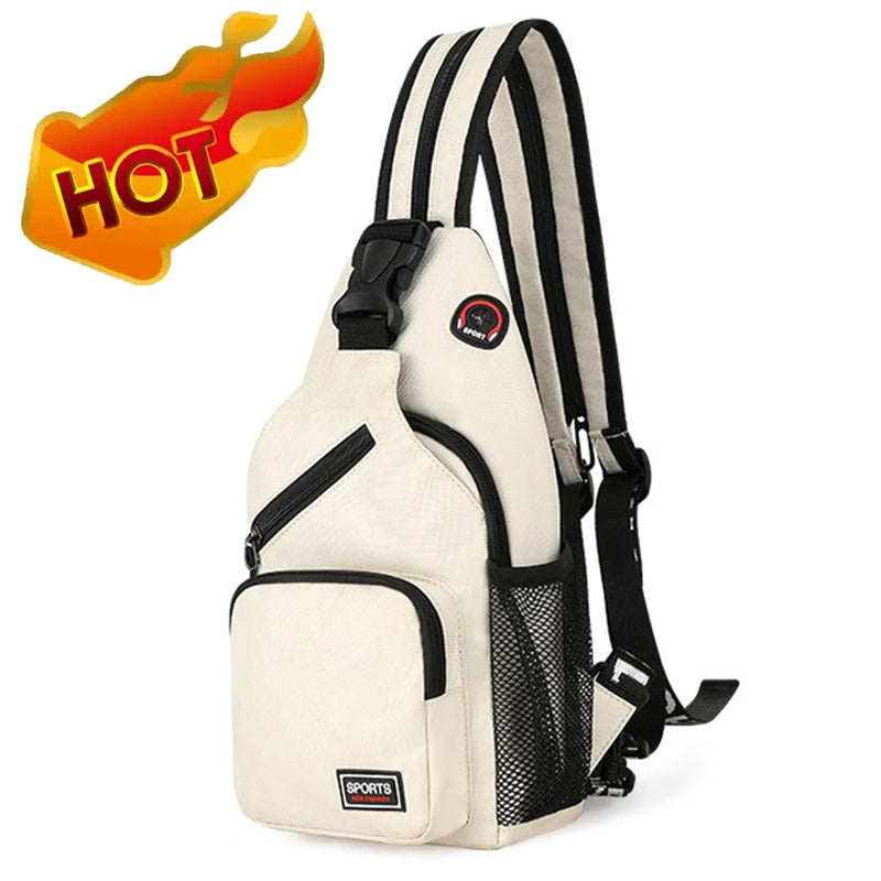 Casual Shoulder Bag Business Chest Backpack Travel Pack