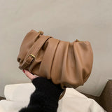 Shoulder Bags For Women Tote Handbag De Luxe Femme Folds Dumplings Totes Soft Ro