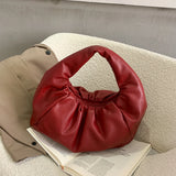 Shoulder Bags For Women Tote Handbag De Luxe Femme Folds Dumplings Totes Soft