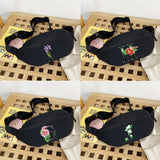Shoulder Waist Bags Flower Series Mobile Phone Poch Key Case Wallet