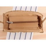 Mori Style Round Straw Shoulder Bag