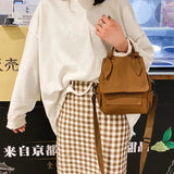 Canvas Crossbody Bag Messenger Bag Shoulder Bag For Women