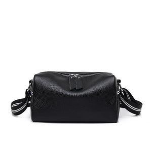 Cowhide Women's Handbag Small Messenger Bag Solid Shoulder Crossbod