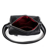 Cowhide Women's Handbag Small Messenger Bag Solid Shoulder Crossbod