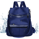Waterproof Canvas Leather Backpack for Boys