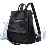 Waterproof Canvas Leather Backpack for Boys