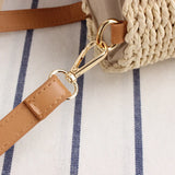 One-Shoulder Straw Summer Vacation Hand-Woven Women's Bag