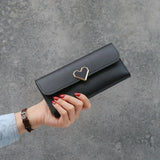 Ladies Lovely Buckle Zero Purse Long Thin