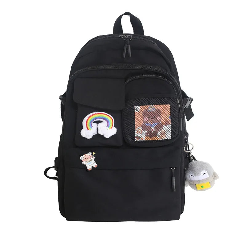 Waterproof Women Backpack for High School Girls