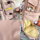Waterproof Women Backpack for High School Girls