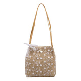 Straw Woven Shoulder Bag Large Capacity for Women