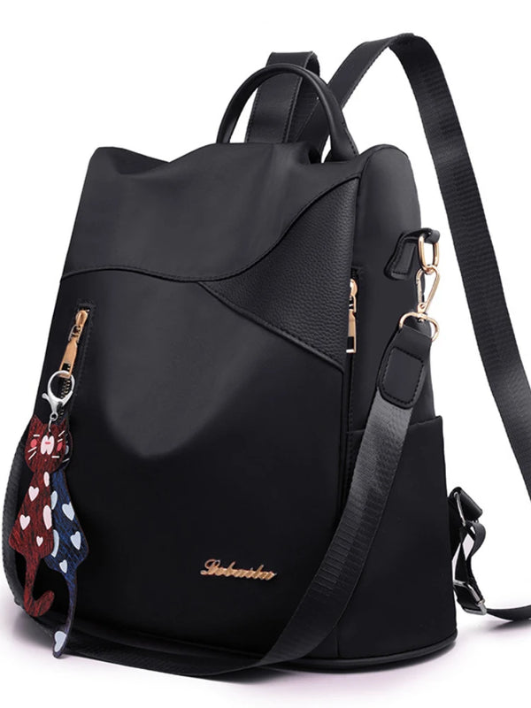 Ladies Backpack Student Anti-theft Sequins College Bag