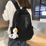 Simple Women Backpack Waterproof Schoolbag College Student Backpacks