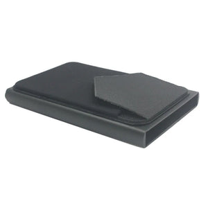 Slanke Aluminium RFID Portemonnee Met Elasticiteit Terug Pouch