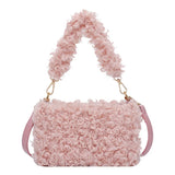 Plush Small Square Bag Shoulder Bag