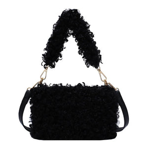 Plush Small Square Bag Shoulder Bag