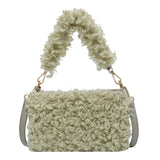 Plush Small Square Bag Shoulder Bag