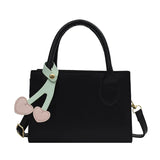 Spring Casual Messenger Bag Female Online Influencer Pendant Square Bag