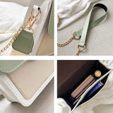 Summer PU Leather Small Flap Crossbody Bag Women Shoulder Messenger Handbag
