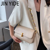 Women's Small Flap Shoulder Bag Pu Leather Crossbody High Solid Casual Handbag