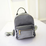 Teen Girls' Mini Backpack Vintage Style Small Rucksack