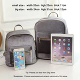Teen Girls' Mini Backpack Vintage Style Small Rucksack