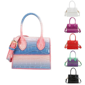 Crocodile Pattern Crossbody Bag Women Shoulder Handbag