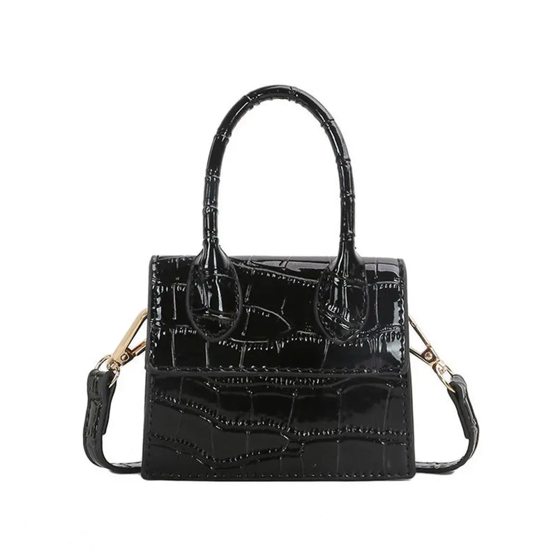 Crocodile Pattern Crossbody Bag Women Shoulder Handbag