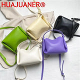 Small PU Leather Crossbody Sling Bag for Women Shoulder Tote