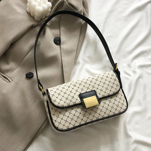 Solid Color Shoulder Bag for Women, Small Size Handbag for Travel