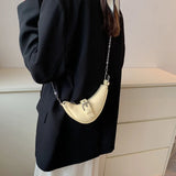 Women's Leather Saddle Crossbody Bag Shoulder Handbag Purse
