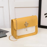Small Square Bag Women One Shoulder Chain Crossbody Bag