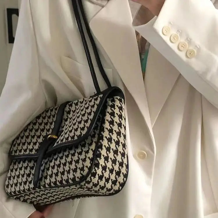 Small Square Bag Women's Armpit Bag Handbag