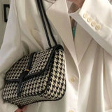 Small Square Bag Women's Armpit Bag Handbag