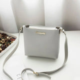Small Square Messenger Bag for Women Retro Casual Handbag