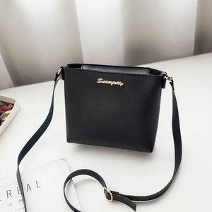Small Square Messenger Bag for Women Retro Casual Handbag