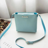 Small Square Messenger Bag for Women Retro Casual Handbag