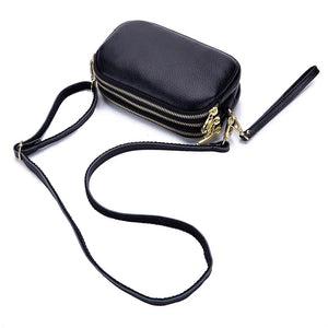 Women Leather Shoulder Bags Mini Causal Bags For Girls