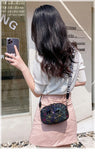 Small Zipper Crossbody Bag for Women PU Leather Shoulder Messenger Handbag