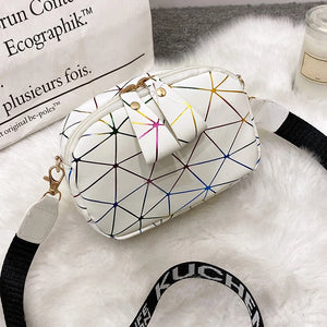 Women's Summer PU Leather Crossbody Bag with Zipper