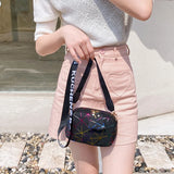 Women's Summer PU Leather Crossbody Bag with Zipper